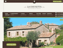 Tablet Screenshot of lachiusetta.it